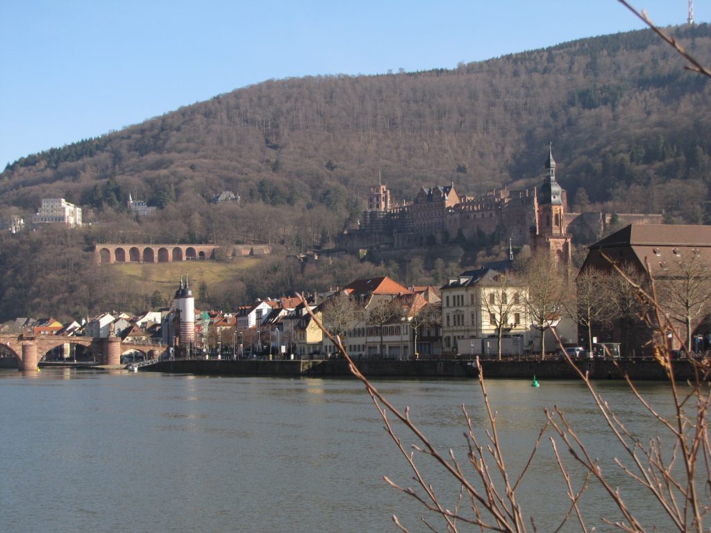 Heidelberger Schloss im Frühling